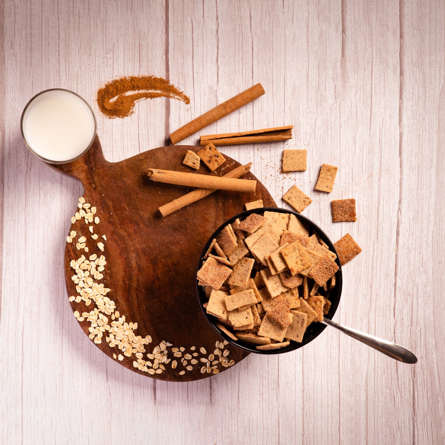 Cinnamon Crispy Cereal