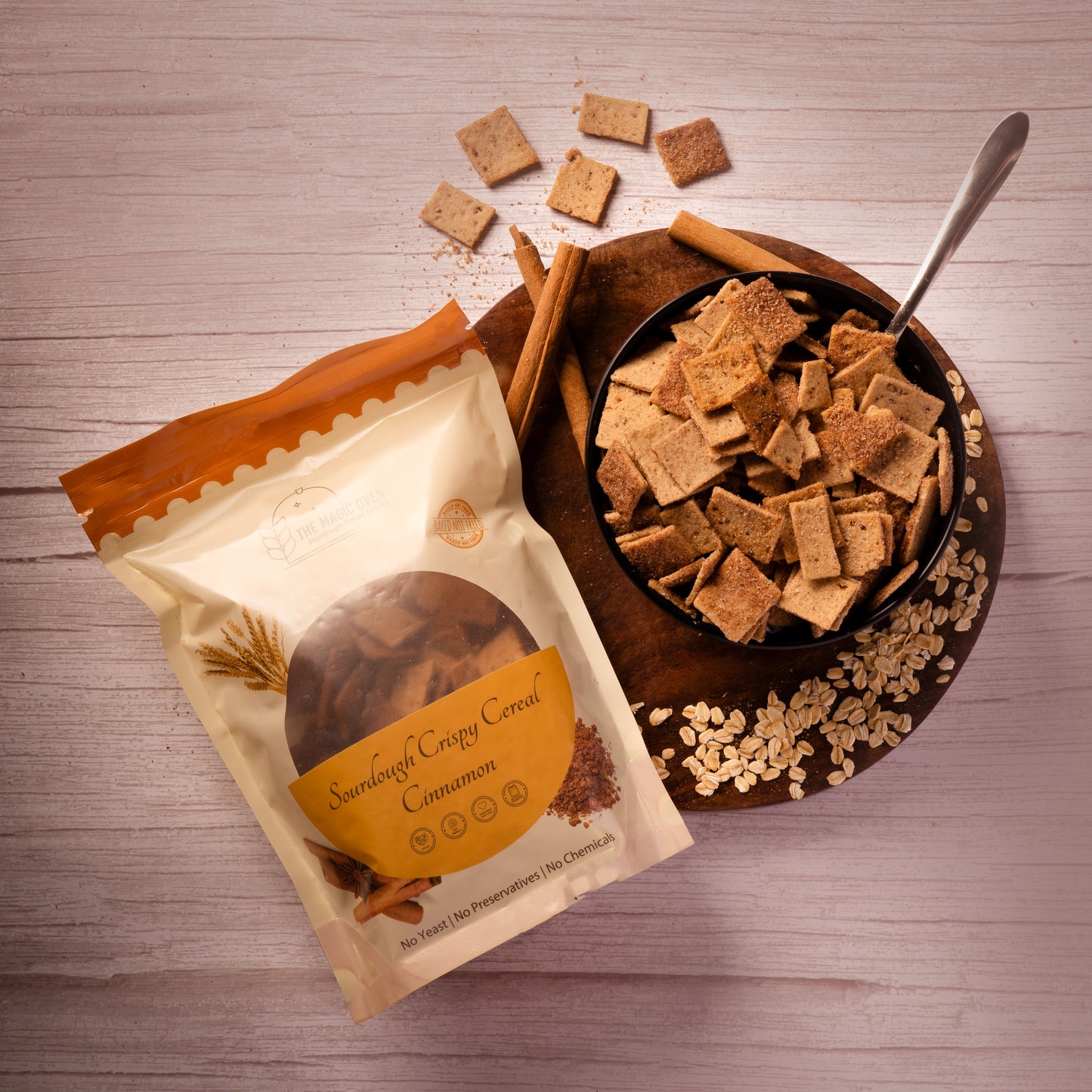 Cinnamon Crispy Cereal