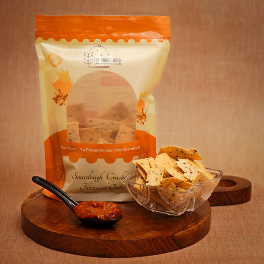 Flaxseeds & Oats Crackers