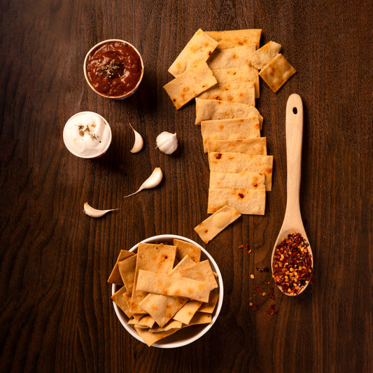 Sourdough Crackers - Chilli Garlic