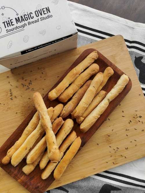 Product Image for Sourdough Grissini Sticks - Cumin